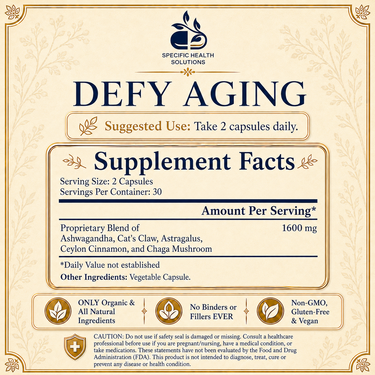 DEFY AGING - Anti-Aging Support
