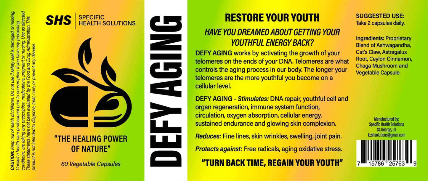 DEFY AGING - Anti-Aging Support