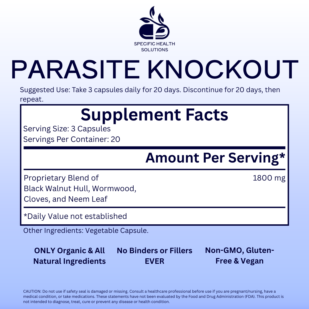PARASITE KNOCKOUT - Your Ultimate Defense Against Parasites