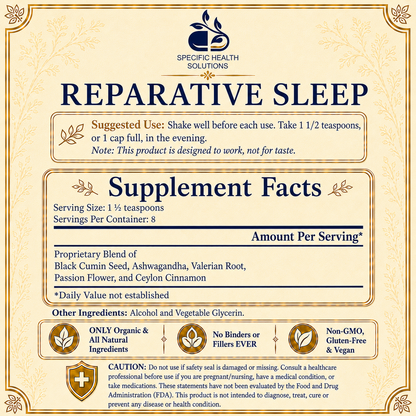 REPARATIVE SLEEP - All Natural Sleep Support