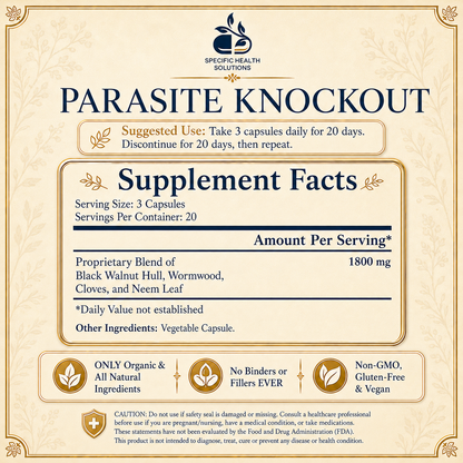 PARASITE KNOCKOUT - Your Ultimate Defense Against Parasites