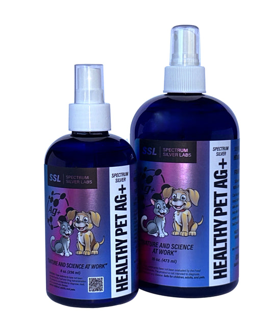 HEALTHY PET AG+ - Ionic Nano Silver Pet Care