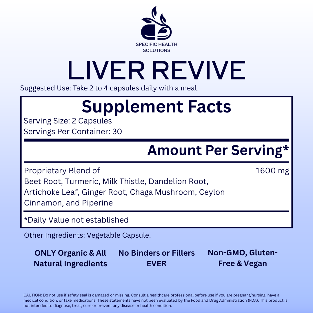 LIVER REVIVE - Liver Detox & Repair